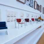 Mobiliario diseñado por Néstor Basterretxea