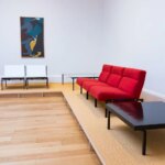Mobiliario diseñado por Néstor Basterretxea