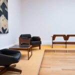Mobiliario diseñado por Néstor Basterretxea
