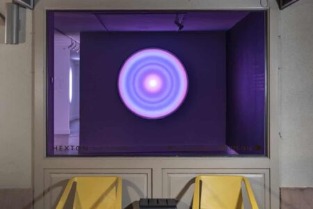 light art, phillip K. Smith III, Hexton Gallery | installation shot credit tony prikryl 7