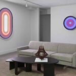light art, phillip K. Smith III, Hexton Gallery | installation shot credit tony prikryl 8