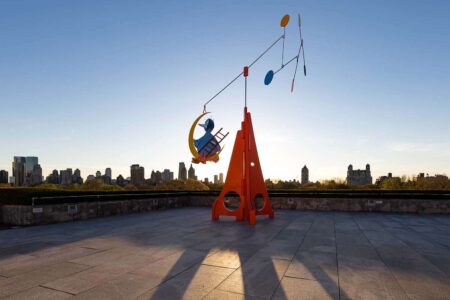 As Long as the Sun Lasts. Alex Da Corte | installation view the roof garden commission alex da corte as long as the sun lasts 2021 courtesy the metropolitan museum of art photo by hyla skop 1