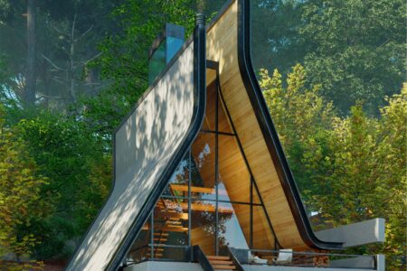 Cabaña Kujdane de Shomali Design Studio | iran shomali studio kujdane cabin1