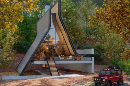 Cabaña Kujdane de Shomali Design Studio | iran shomali studio kujdane cabin5