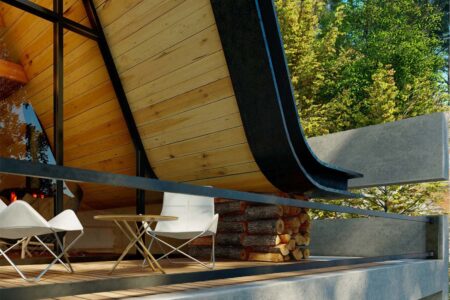 Cabaña Kujdane de Shomali Design Studio | iran shomali studio kujdane cabin8