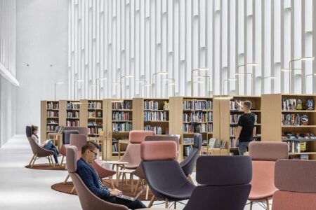 Kirkkonummi Library. JKMM Architects. Biblioteca contemporánea | jkmm architects kirkkonummi library pauliina salonen 0