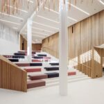 Kirkkonummi Library. JKMM Architects. Arquitectura nórdica | jkmm arkkitehdit 20201001 kirkkonummen kirjasto 2