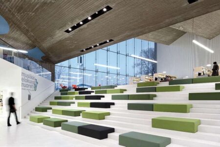 Seinäjoki Library. JKMM Architects. Arquitectura nórdica | jkmm architects seina%cc%88joki library tuomas uusheimo 7