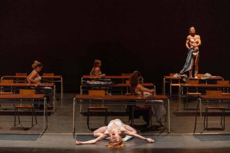 The Fluid Force of Love. Jan Fabre. Troubleyn | general rehearsal of the theatre production fluid force of love by jan fabre in theatre bonlieu annecy france 24