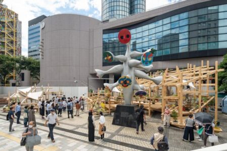 Street Garden Theater. Teppei Fujiwara. Foto: ToLoLo studioArquitectura efímera. Juegos Olímpicos de Tokio | juegos olimpicos4