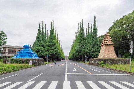 Tokyo Castle. Makoto Aida. Arquitectura efímera. Juegos Olímpicos de Tokio | juegos olimpicos5