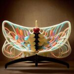 IA. Inteligencia artificial. diseño digital. silla surrealista. Kaveh Najafian | kaveh najafian1