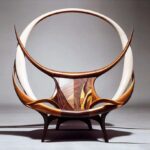 IA. Inteligencia artificial. diseño digital. silla surrealista. Kaveh Najafian | kaveh najafian10