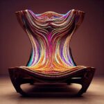 IA. Inteligencia artificial. diseño digital. silla surrealista. Kaveh Najafian | kaveh najafian6