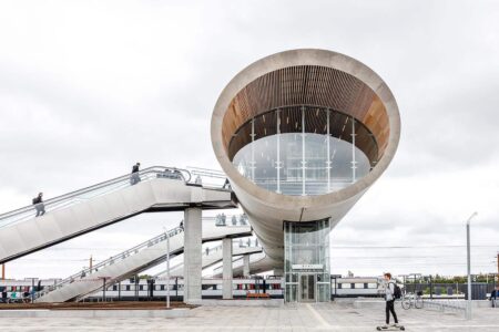 Køge Nord Station. Cobe Architects. Arquitectura danesa | koge north station_04_credit rasmus hjortoj coast