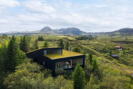 cubierta vegetal. casa en Islandia | krads roomdiseno10