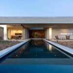 Casa con piscina. islas griegas. arquitectura y paisaje | lap pool house roomdiseno10