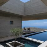 Casa con piscina. islas griegas. arquitectura y paisaje | lap pool house roomdiseno9