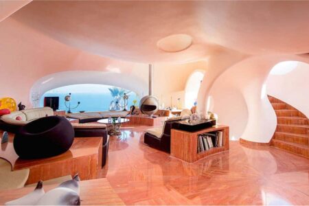 Arquitectura orgánica. Antti Lovag. Palais Bulles | le palais bulles roomdiseno5