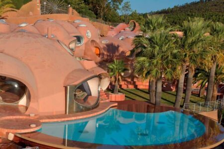 Arquitectura orgánica. Antti Lovag. Palais Bulles | le palais bulles roomdiseno9