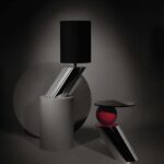 Drunken Lamp y Drunken Side Table. Lee Broom. 2015 | lee_broom roomdiseno1