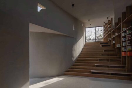 Atelier Xi. edificio de hormigón | library_in_ruins__zhang_chao_11