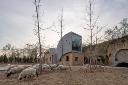 Atelier Xi. edificio de hormigón | library_in_ruins__zhang_chao_15