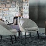 Lido. GamFratesi. Minotti. Sillones de diseño italiano. Supersalone. Milan Design Week | lido gamfratesi minotti roomdiseno3