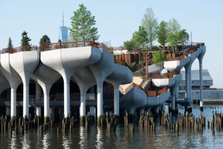 Little Island. Heatherwick Studio. Arquitectura en Nueva York. Paisajismo urbano | little_island heatherwick_studio timothy_schenck roomdiseno17