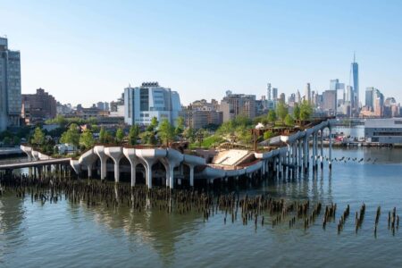 Little Island. Heatherwick Studio. Arquitectura en Nueva York. Paisajismo urbano | little_island heatherwick_studio timothy_schenck roomdiseno18