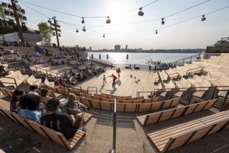 Little Island. Heatherwick Studio. Arquitectura en Nueva York. Paisajismo urbano | little_island heatherwick_studio timothy_schenck roomdiseno24