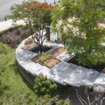café contemporáneo, oasis circular, Pomelo Amphawa Café, looklen architects | looklen architects10
