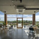 café contemporáneo, oasis circular, Pomelo Amphawa Café, looklen architects | looklen architects11