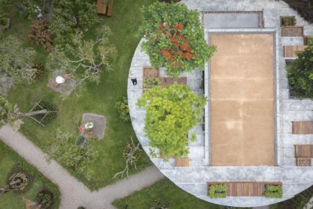 café contemporáneo, oasis circular, Pomelo Amphawa Café, looklen architects | looklen architects15