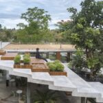 café contemporáneo, oasis circular, Pomelo Amphawa Café, looklen architects | looklen architects6