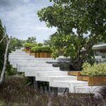 café contemporáneo, oasis circular, Pomelo Amphawa Café, looklen architects | looklen architects9