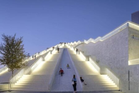 MVRDV, pirámide brutalista, Albania | mvrdv13
