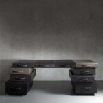 Dek of Briefcases. Maarten De Ceulaer. Diseño belga | maarten de ceulaer desk of briefcases picture by nilufar2