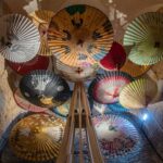 Umbrella Installation. Matsuda Wakasa Artisans. Magnae Chartae © Michelangelo-FoundationHomo Faber. artesanía | magnae chartae_umbrella installation_matsuda wakasa artisans_simone padovani%d0%b5%cc%88michelangelo foundation