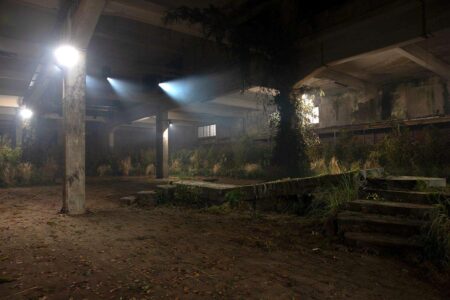 Marni. fashion show. edificio industrial | marni roomdiseno5