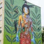 Street art. arte callejero. Street Art Lisboa | marvila7 consejo del agua obra de steep aeon
