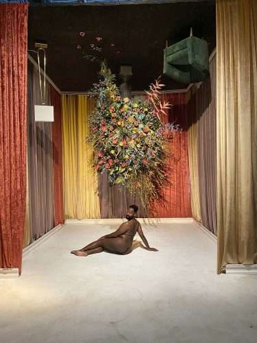 Arte floral. Centerpeice Nude. Maurice Harris