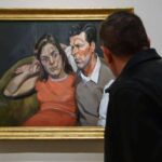 Michael Andrews y June. Lucian Freud. Museo Thyssen-Bornemisza | michael andrews y june