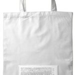 microLSD, proyecto editorial, diseño | white tote bag isolated
