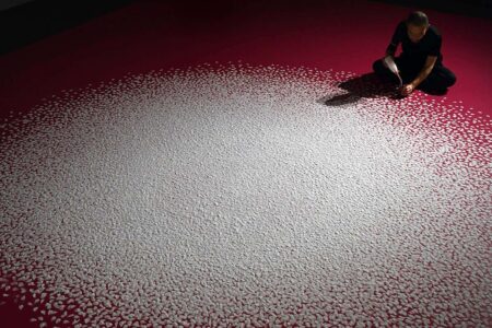 Motoi Yamamoto. Pintar con sal | motoi_yamamoto roomdiseno11