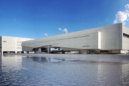Museu dos Coches. Paulo Mendes da Rocha + MMBB Arquitetos + Bak Gordon Arquitectos. Arquitectura en Brasil | museu dos coches mmbb arquitetos paulo mendes da rocha bak gordon arquitectos imagen fernando guerra fgsg2