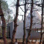 Cabaña en el bosque. forma cónica. ZJJZ Atelier | mushroom5