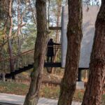 Cabaña en el bosque. forma cónica. ZJJZ Atelier | mushroom6