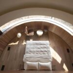 Cabaña en el bosque. forma cónica. ZJJZ Atelier | mushroom7