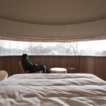 Cabaña en el bosque. forma cónica. ZJJZ Atelier | mushroom9